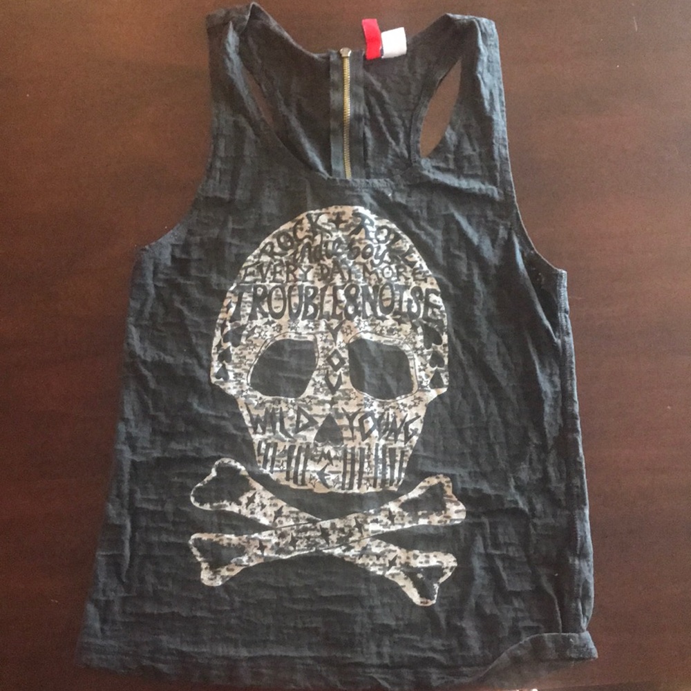 Racer back tank top